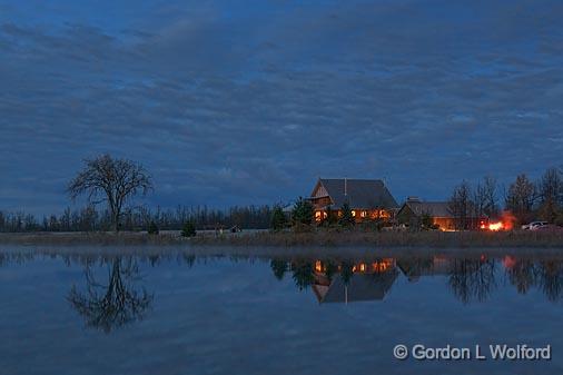 House Beside Otter Creek_24265.jpg - Photographed in first light near Smiths Falls, Ontario, Canada.